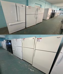 HUGE SELECTION TOP&BOTTOM FRIDGES- GREAT SHAPE
