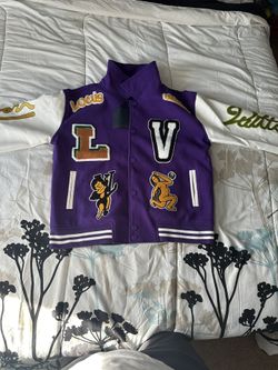 Lv Varsity Jacket Sz L