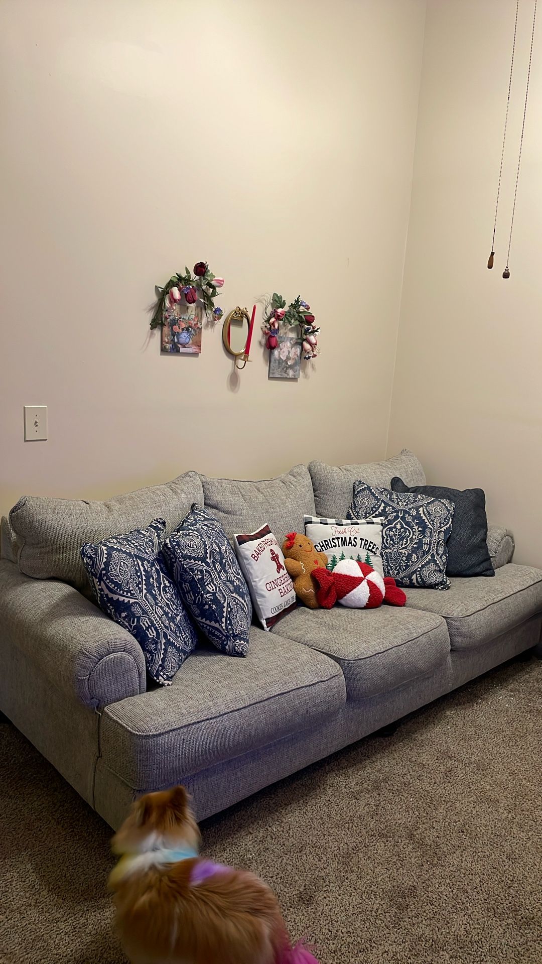 Grey Couch 3 Seater