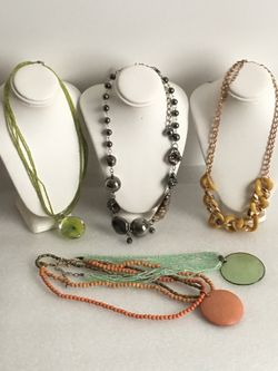 Jewelry necklace lot All for $5