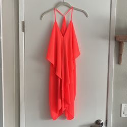 Neon Orange Dress 