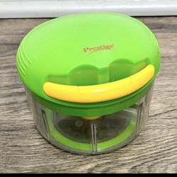 Manual Food Processor Vegetable Chopper, Portable Hand Pull String