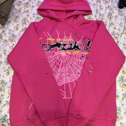 Pink Sp5der Hoodie