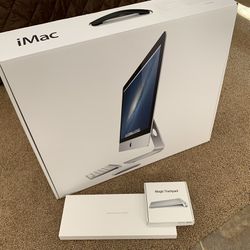 iMac 21.5 Apple With Magic Trackpad Very Good Condition 