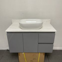 SALE ~ Modern Floating Bathroom Vanity - 36 inches