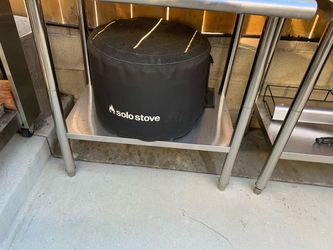 Solo Stove Pi Wood-Fired Pizza Oven (Like New) + Protective Cover & Accessories
