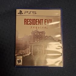 Resident Evil 9 Requiem PS5