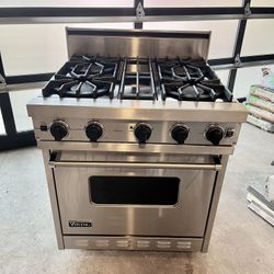 High End 30” Viking Professional Pro Style Gas Range