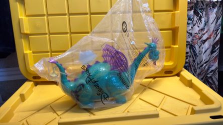 Disneyland Light-Up Elliott Dragon Popcorn Bucket Electrical 50th Anniversary