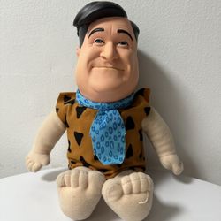 Vintage 1993 Fred Doll Toy The Flintstones Movie Mattel Amblin Studios