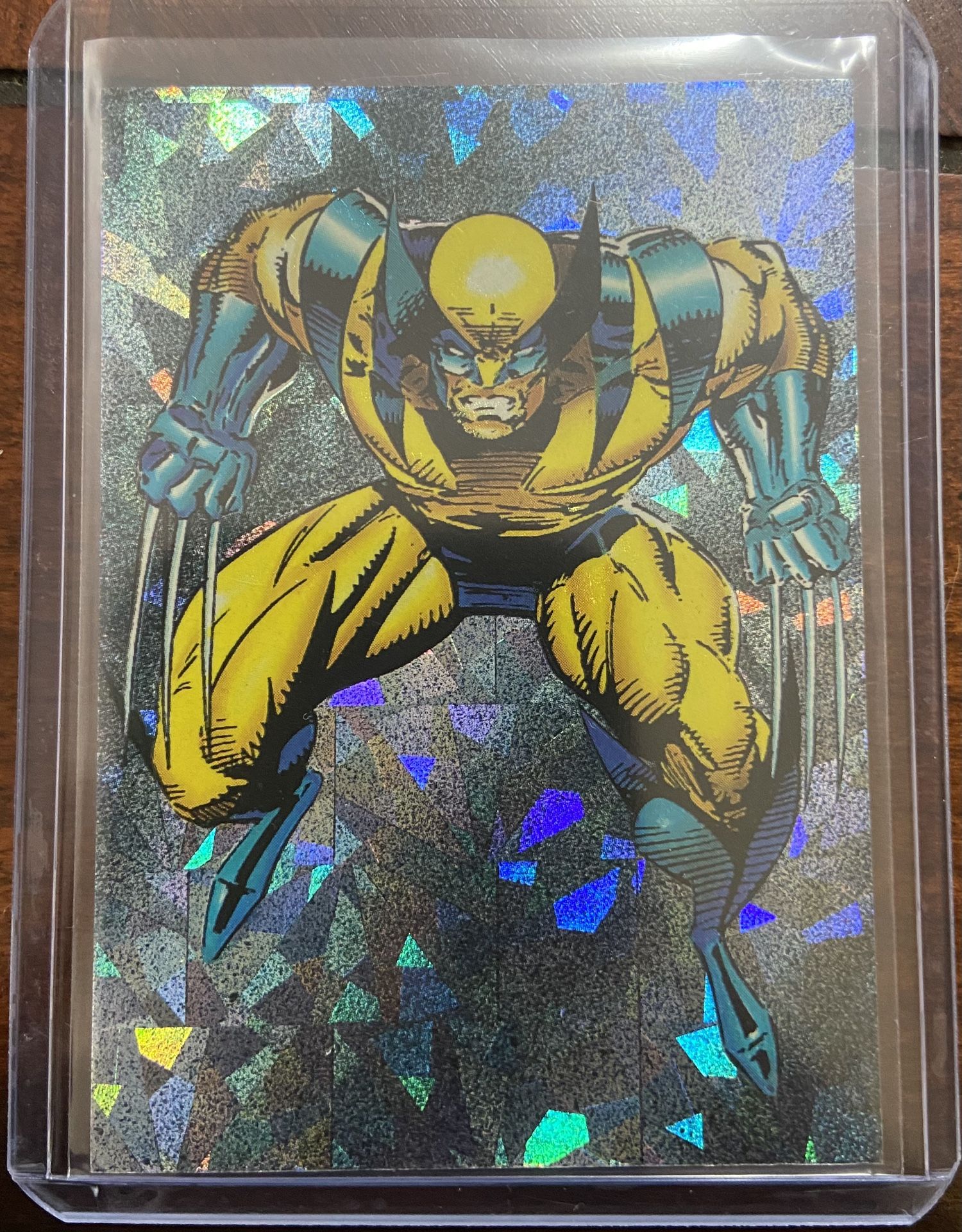 1992 Wolverine From Then Till Now Prism Set (6) Cards Marvel X-Men