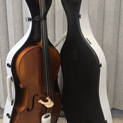 "New" Scherl & Roth SR65 4/4 Full Size Cello Outfit