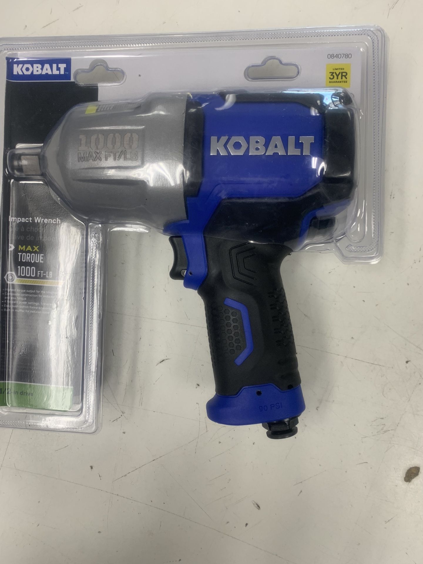 Kobalt Impact Wrench 1/2” 