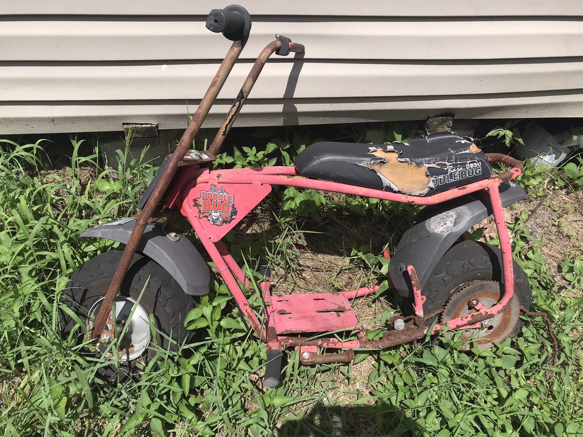 Mini dirt bike frame