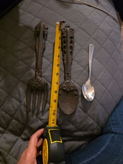 Cast Iron Decorative Fork Wall Decor