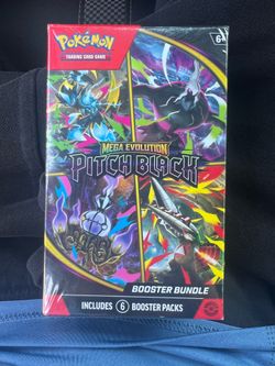 Pokemon TCG: Mega Evolution Pitch Black Booster Bundle | Brand New & Sealed