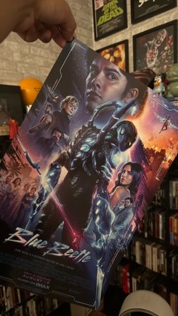 Blue Beetle 11x17 poster