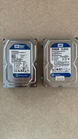 Wd 250gb Sata Drive Qty 2