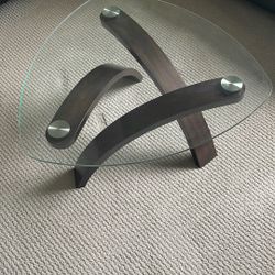 Magnussen Home Allure Hazelnut Pie Shaped Cocktail Table