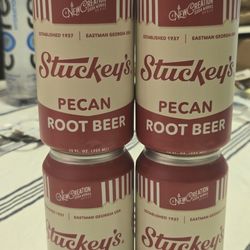 4x New Creation Soda - Struckeys Pecan Root Beer