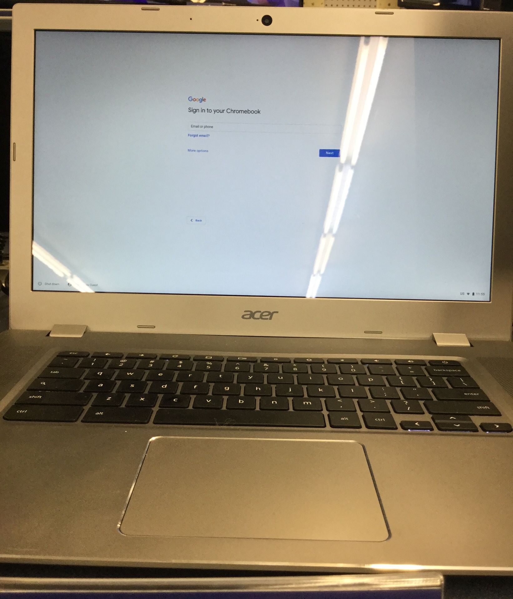 Acer computer laptop