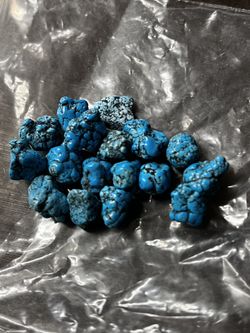 Turquoise Nuggets Authentic  1/2 Oz
