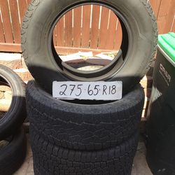 275. 65 R 18 tires