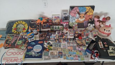 EVERYTHING needs to go!  
TODAY BEFORE 6PM.

Contact Jessica Zamora 
3738 Zeppelin 
Stockton, Ca 95210

Legos
Pokémon figures 
Pokémon cards
Sportscar