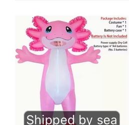 Axolotl costume