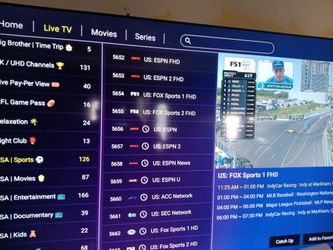 Cable box tv message for inf