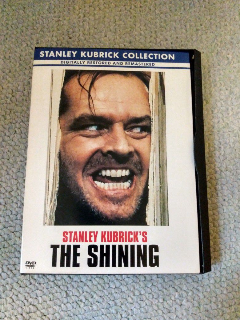 2001 WARNER BROTHERS STANLEY KUBRICK'S DIGITALLY RESTORED & REMASTERED THE SHINING DVD DISC