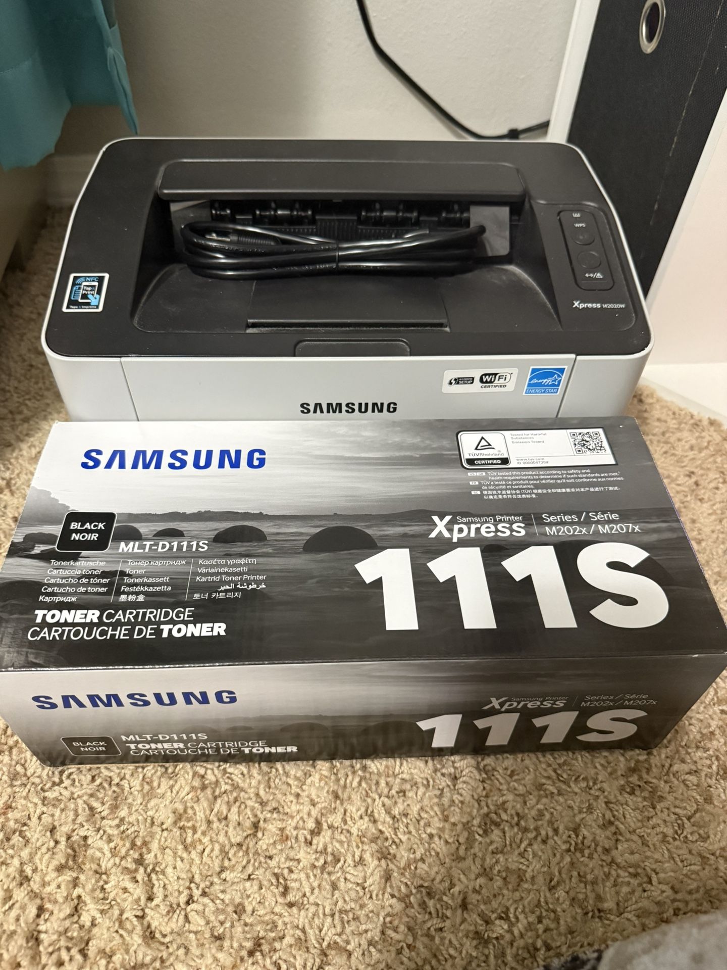 Samsung Xpress M2020W Printer And Ink