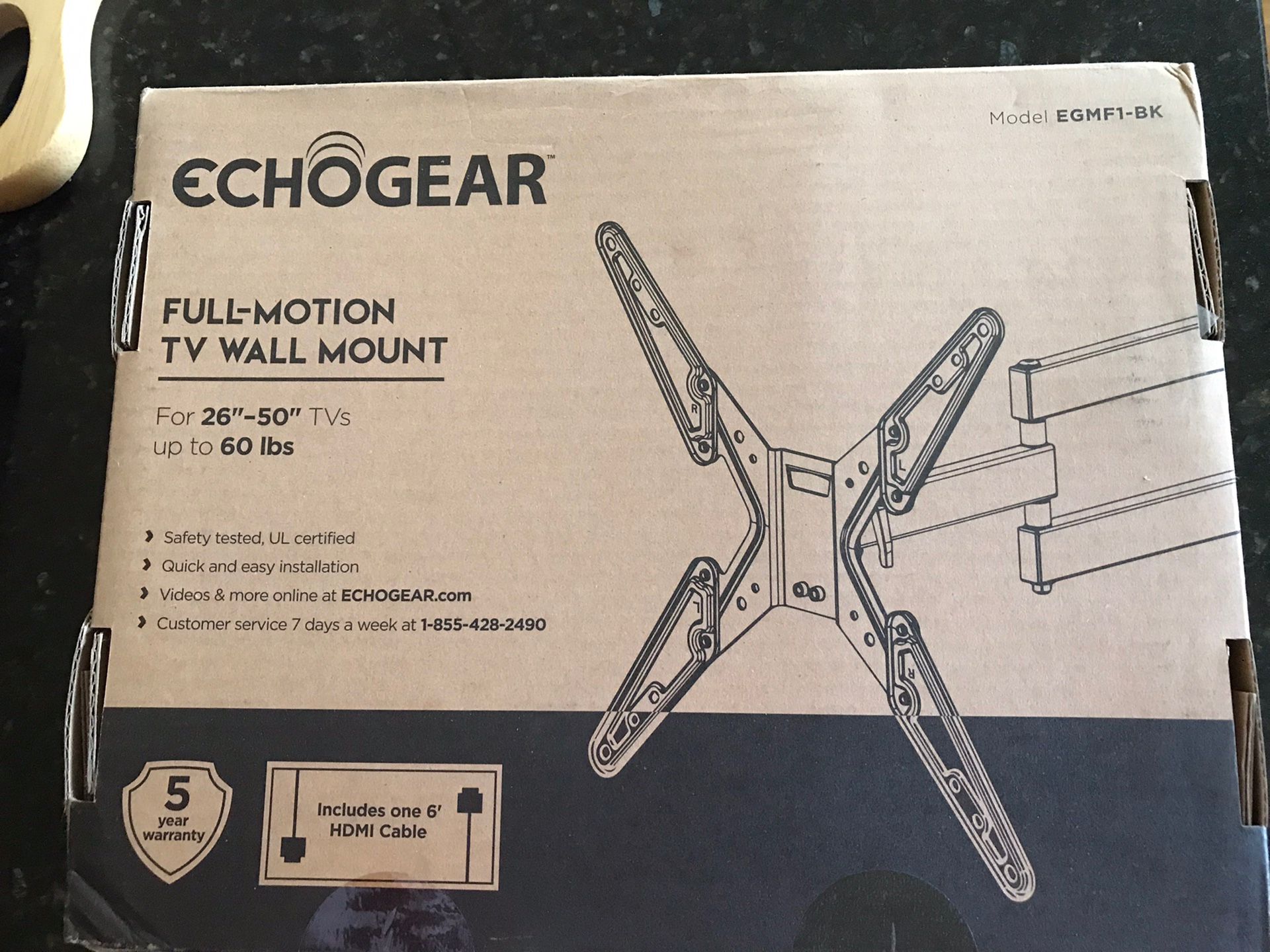 Full-Motion TV Wall Mount