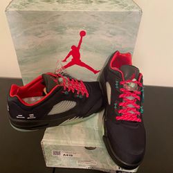 Nike Jordan 5 Low Clot Jade Sz 11 