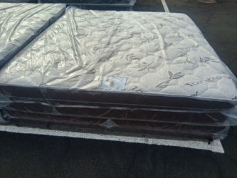 Brand New King Size Pillowtop Mattress And Box Spring Free Delivery Depends On Location