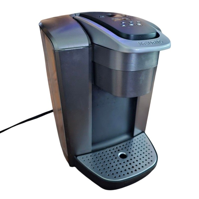 Keurig K-Elite Single Serve Coffee Maker Black/Silver Cleaned And Descaled