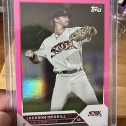 2023 Topps Pro Debut Jackson Merrill Padres /199 Lot Of 2