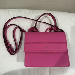 hot pink Aldo purse 