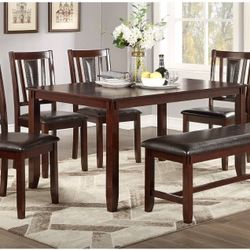6 PC DINNING SET ESSPRESO FINISH NEW IN BOX ☎️ 1714586,2564