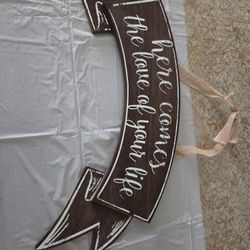 Wedding Sign 