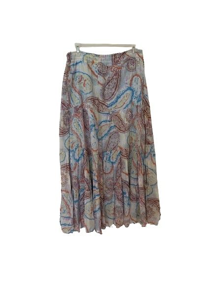 Handmade Woman’s Multicolored Skirt, Sz M/L (see measurements)