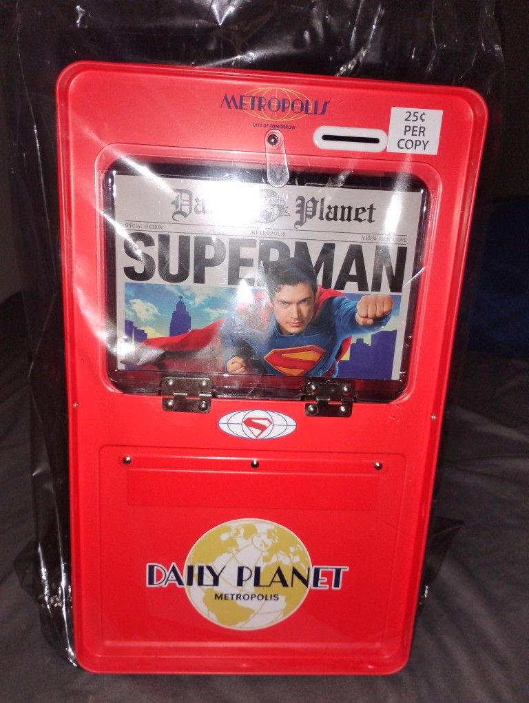 Superman 2025 Movie Popcorn Bucket 