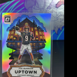 Joe Burrow 2025 Donruss Optic Uptown