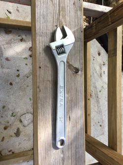Plumber Wrench 24 inch adjustable
