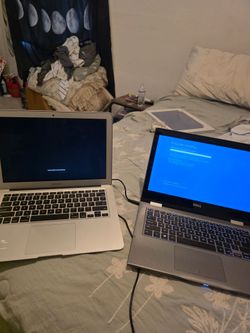 MacBook air and dell inspiron