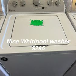 Nice Whirlpool Washer