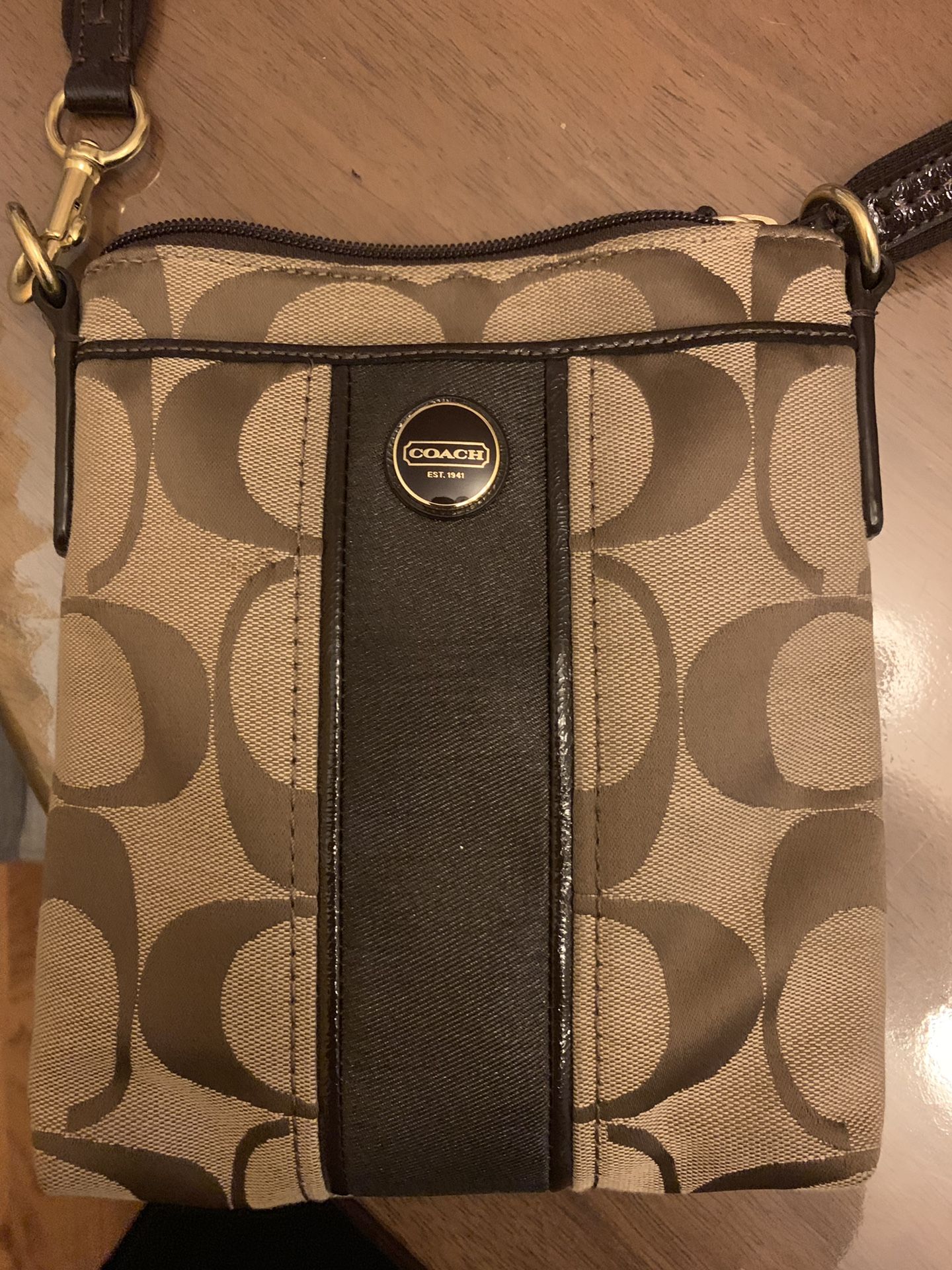 Coach small crossbody and wallet