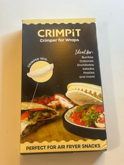 Brand New CRIMPiT Wrap Sealer – Perfect for Air Fryer!
