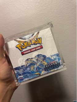 Silver tempest booster box pokemon cards