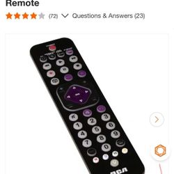 RCA
4 In 1 Universal Streaming Remote